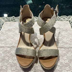 NWOB Fergalicious by Fergie espadrille wedge sandals
